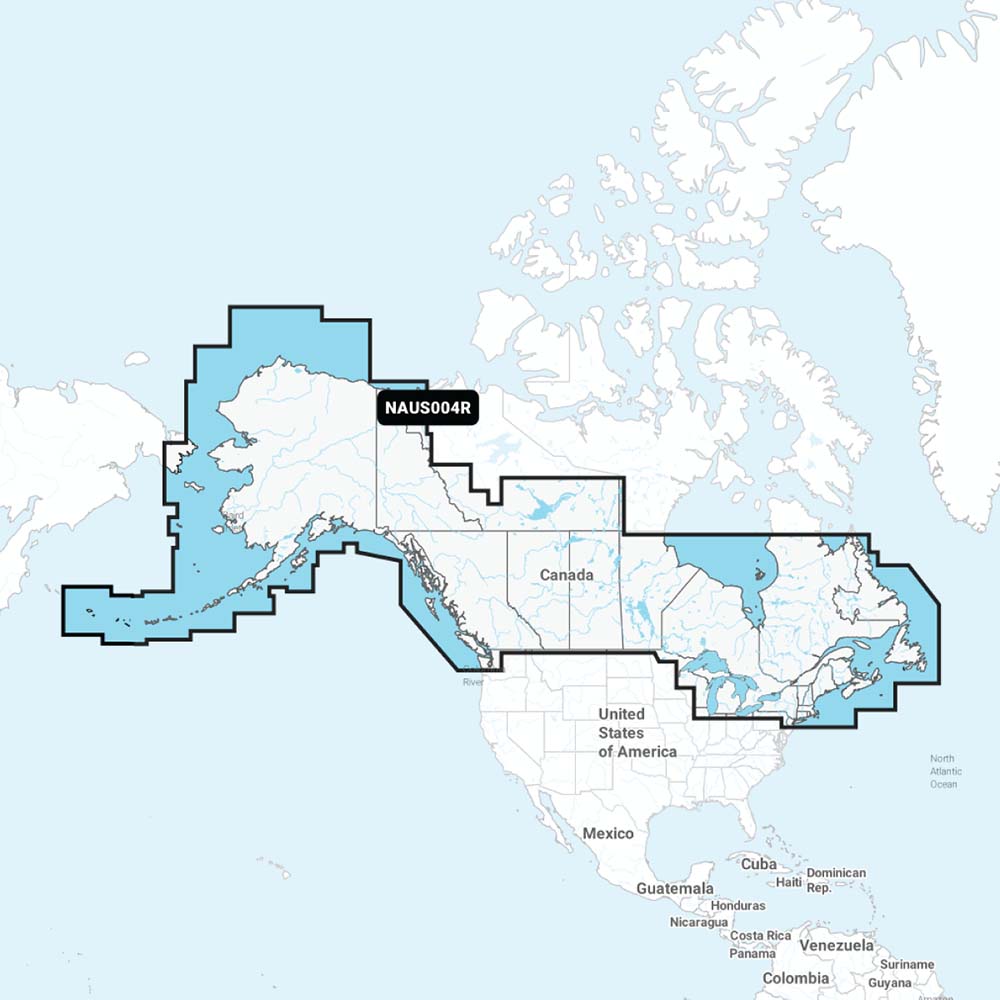 Navionics NAUS004R - Canada and Alaska - Navionics+ | SendIt Sailing