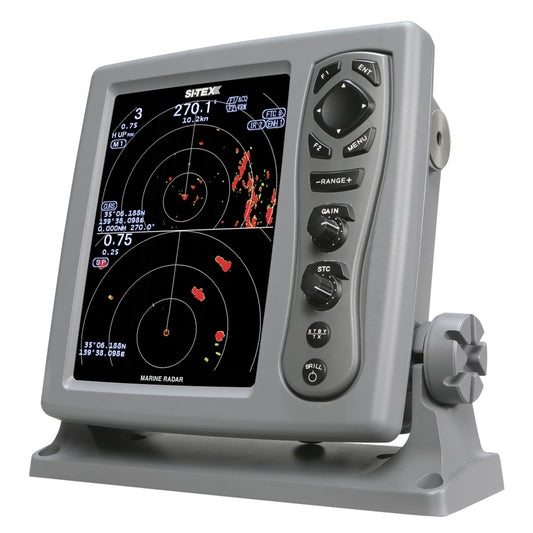 Si-Tex 8.5in Color LCD Radar with 4kW Output - 1/16-36nm Range - 25in Radome | SendIt Sailing