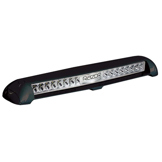 Lumitec Razor Light Bar - Flood - Black Housing - Flush Mount | SendIt Sailing