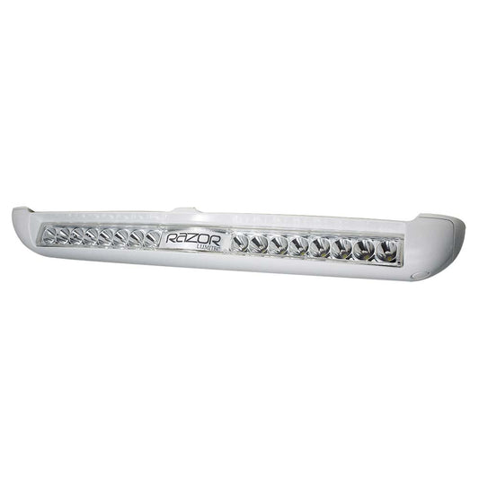 Lumitec Razor Light Bar - Spot - White Housing with Inverted Logo Flush Mount | SendIt Sailing