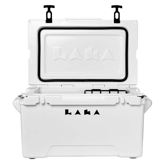 LAKA Coolers 45 Qt Cooler - White | SendIt Sailing