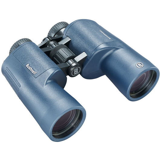 Bushnell 7x50mm H2O Binocular - Dark Blue Porro WP/FP Twist Up Eyecups | SendIt Sailing