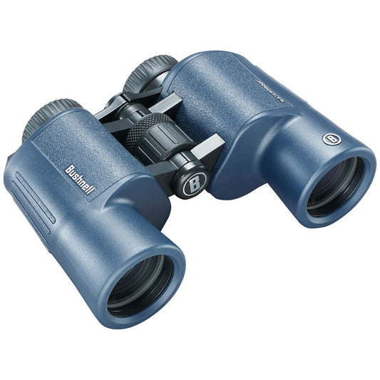 Bushnell 8x42mm H2O Binocular - Dark Blue Porro WP/FP Twist Up Eyecups | SendIt Sailing