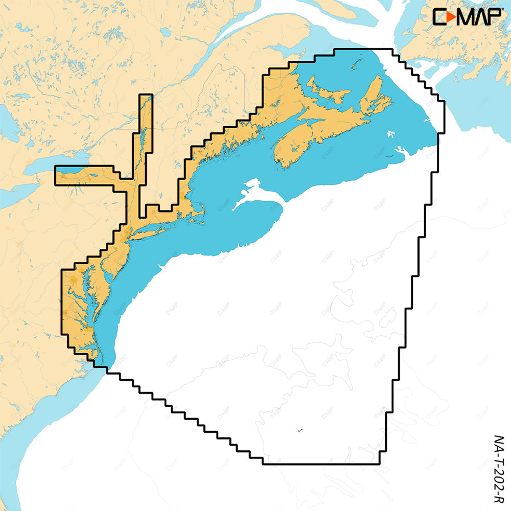 C-MAP REVEAL X - Nova Scotia to the Chesapeake Bay | SendIt Sailing
