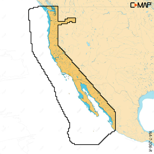 C-MAP REVEAL X - U.S. West Coat and Baja California | SendIt Sailing