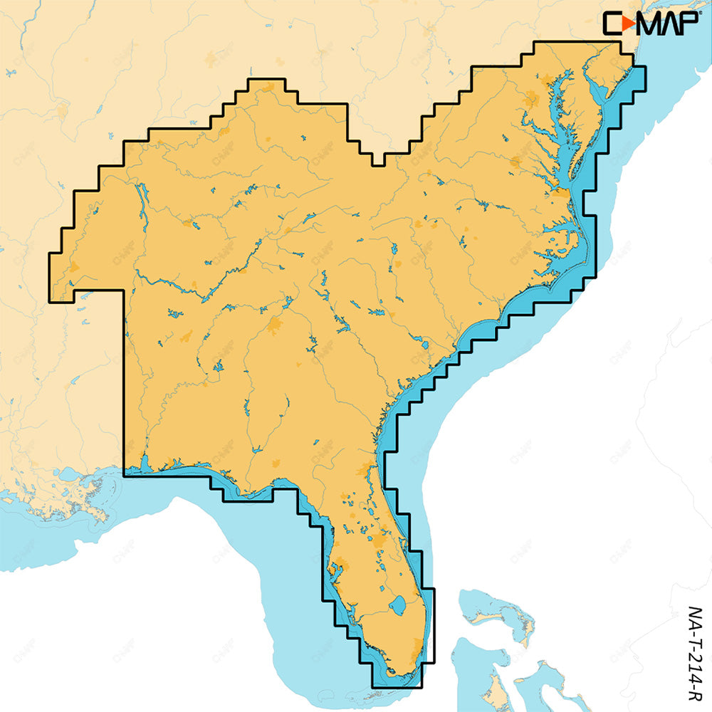 C-MAP REVEAL X - U.S. Lakes South East | SendIt Sailing