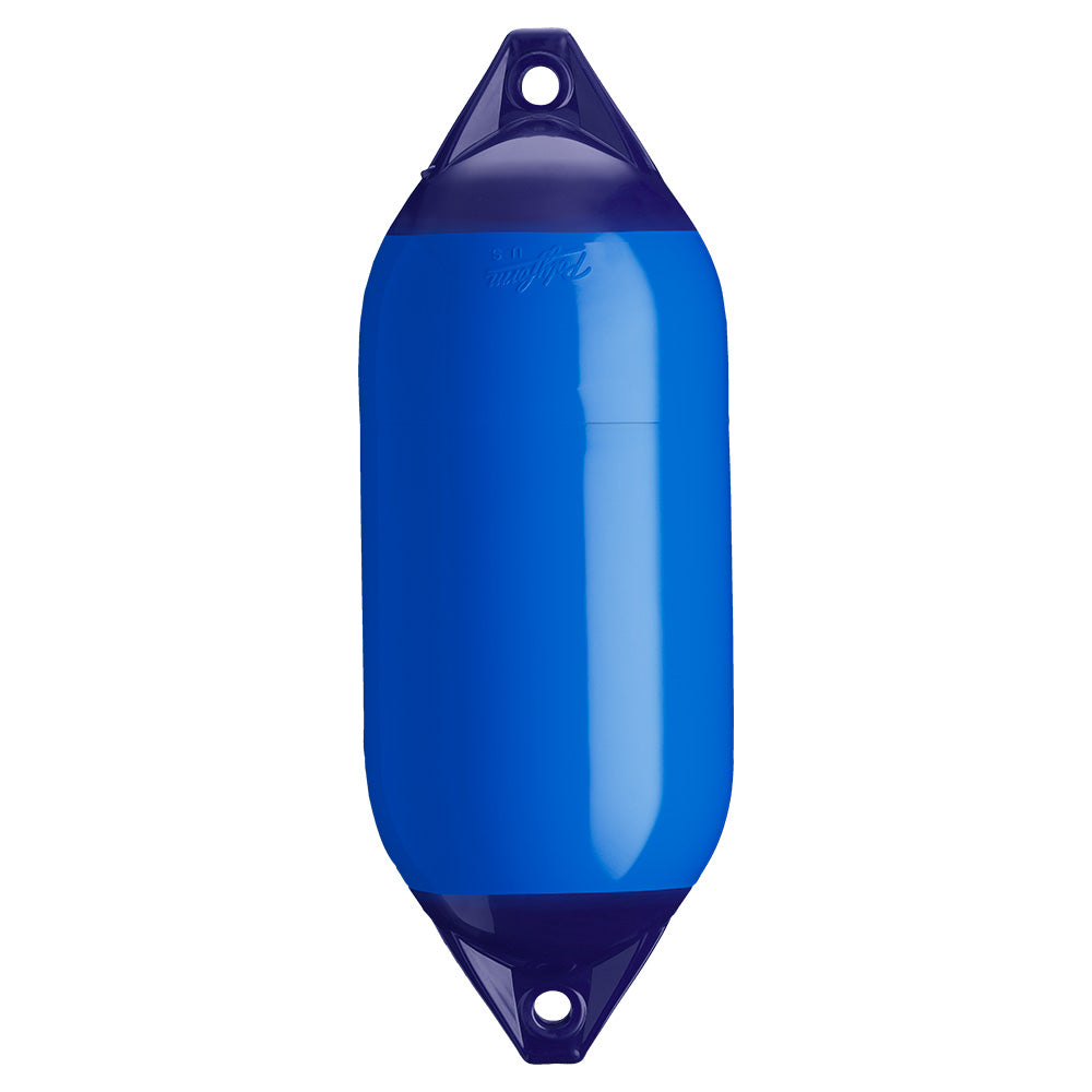 Polyform F-5 Twin Eye Fender 11in x 30in - Blue | SendIt Sailing