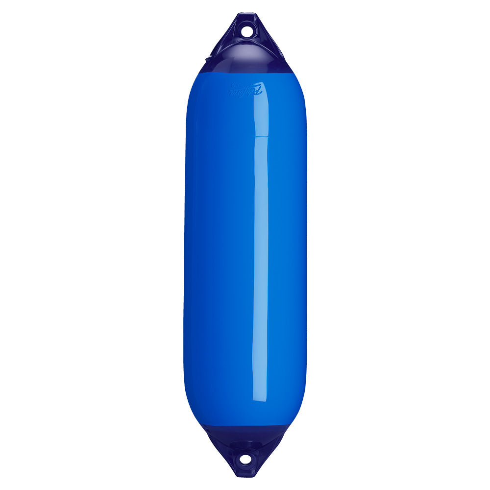 Polyform F-6 Twin Eye Fender 11in x 42in - Blue | SendIt Sailing