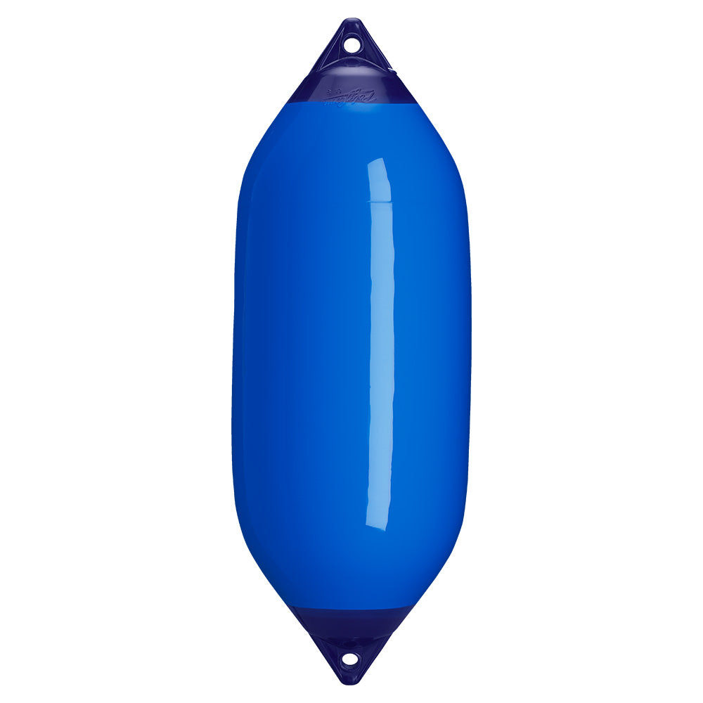 Polyform F-7 Twin Eye Fender 15in x 41in - Blue | SendIt Sailing