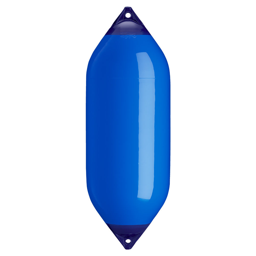 Polyform F-10 Twin Eye Fender 18in x 50in - Blue | SendIt Sailing