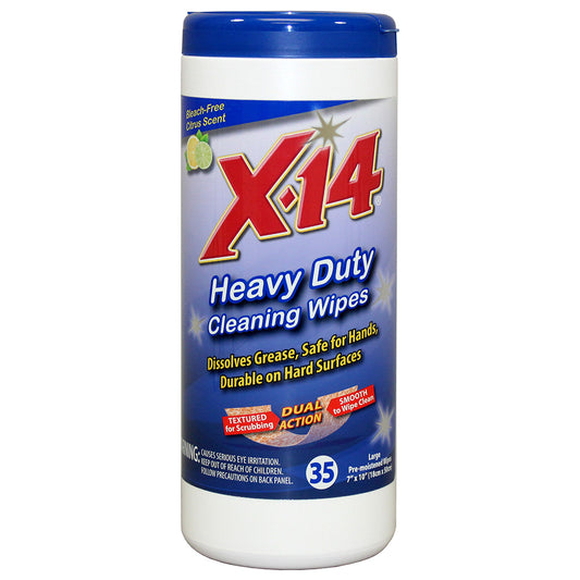 Presta X-14 Heavy-Duty Cleaning Wipes *35-Pack | SendIt Sailing