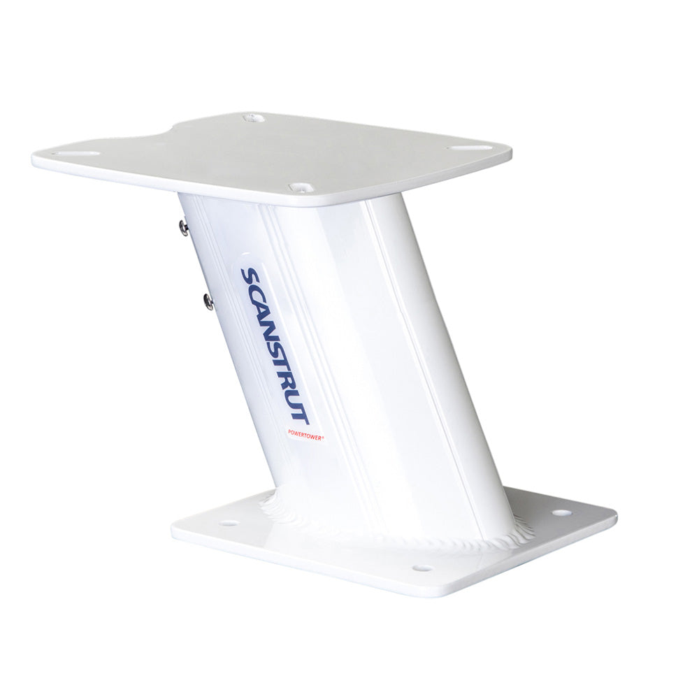 Scanstrut APT-250-02 - Aluminum PowerTower Radar Mount - 10in Aft Leaning | SendIt Sailing