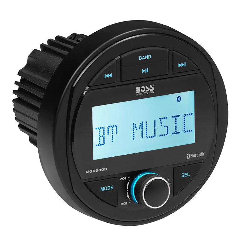 Boss Audio MGR300B Marine Stereo with AM/FM/BT/USB | SendIt Sailing