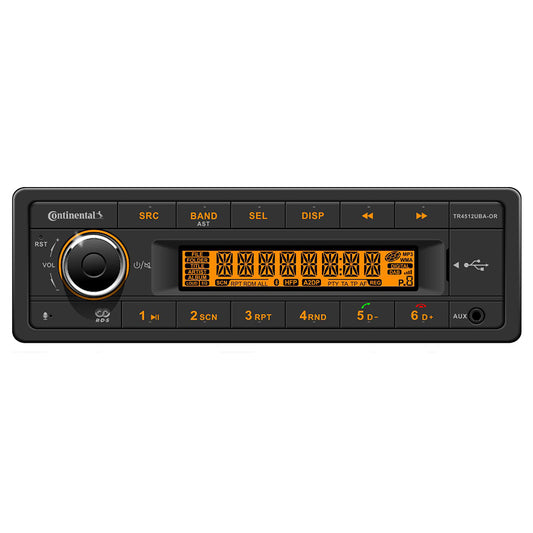 Continental Stereo with AM/FM/BT/USB/PA System Capable - 12V | SendIt Sailing