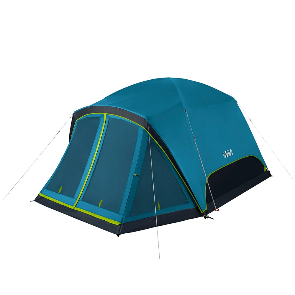 Coleman Skydome 6-Person Screen Room Camping Tent with Dark Room Technology | SendIt Sailing