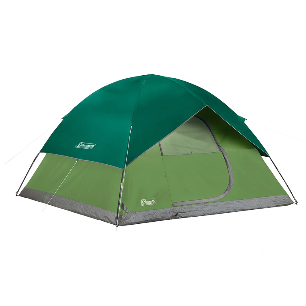 Coleman Sundome 6-Person Camping Tent - Spruce Green | SendIt Sailing