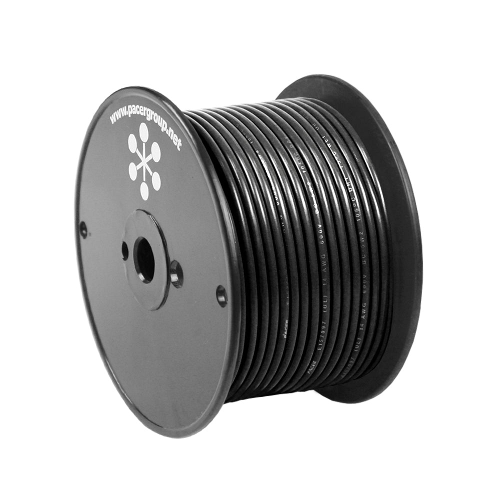 Pacer Black 18 AWG Primary Wire - 100ft | SendIt Sailing