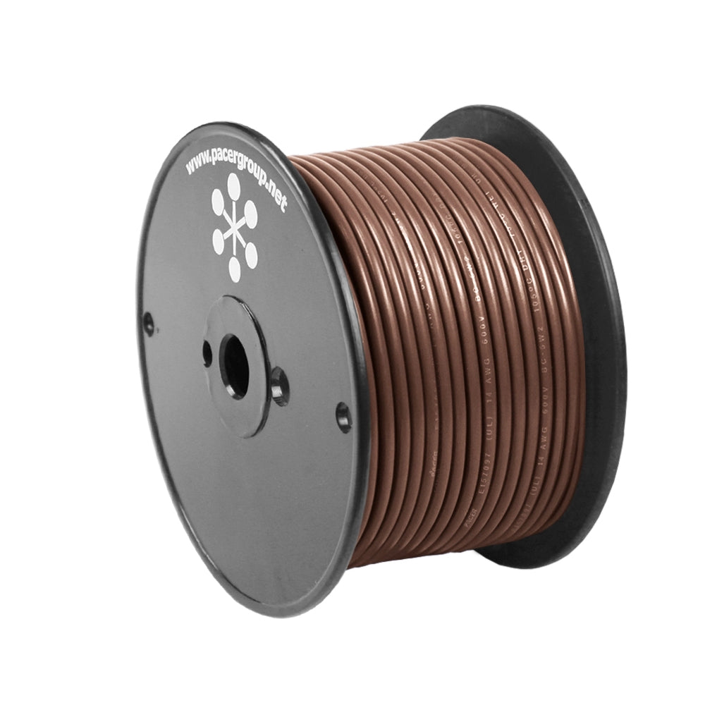 Pacer Brown 18 AWG Primary Wire - 100ft | SendIt Sailing