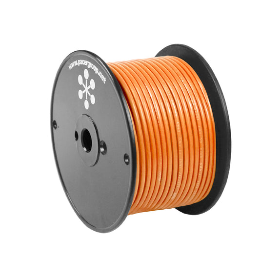 Pacer Orange 18 AWG Primary Wire - 100ft | SendIt Sailing