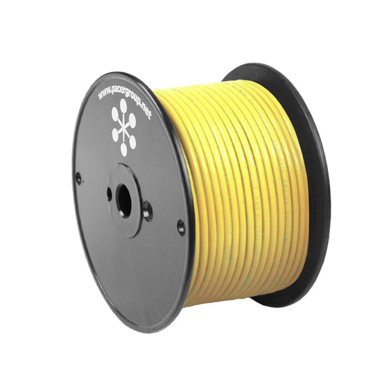 Pacer Yellow 18 AWG Primary Wire - 100ft | SendIt Sailing