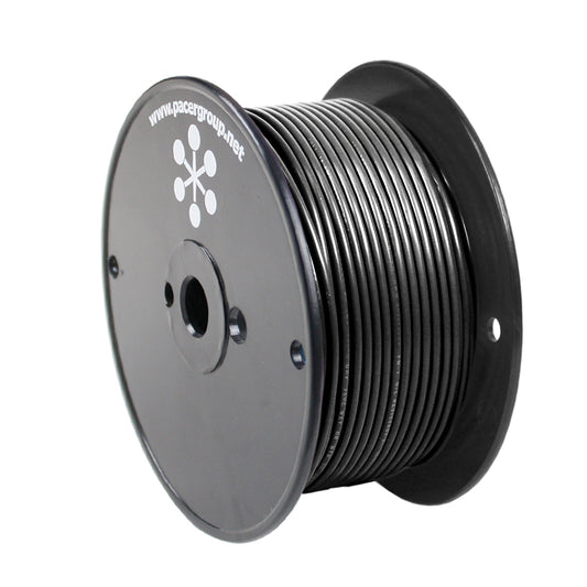 Pacer Black 18 AWG Primary Wire - 250ft | SendIt Sailing