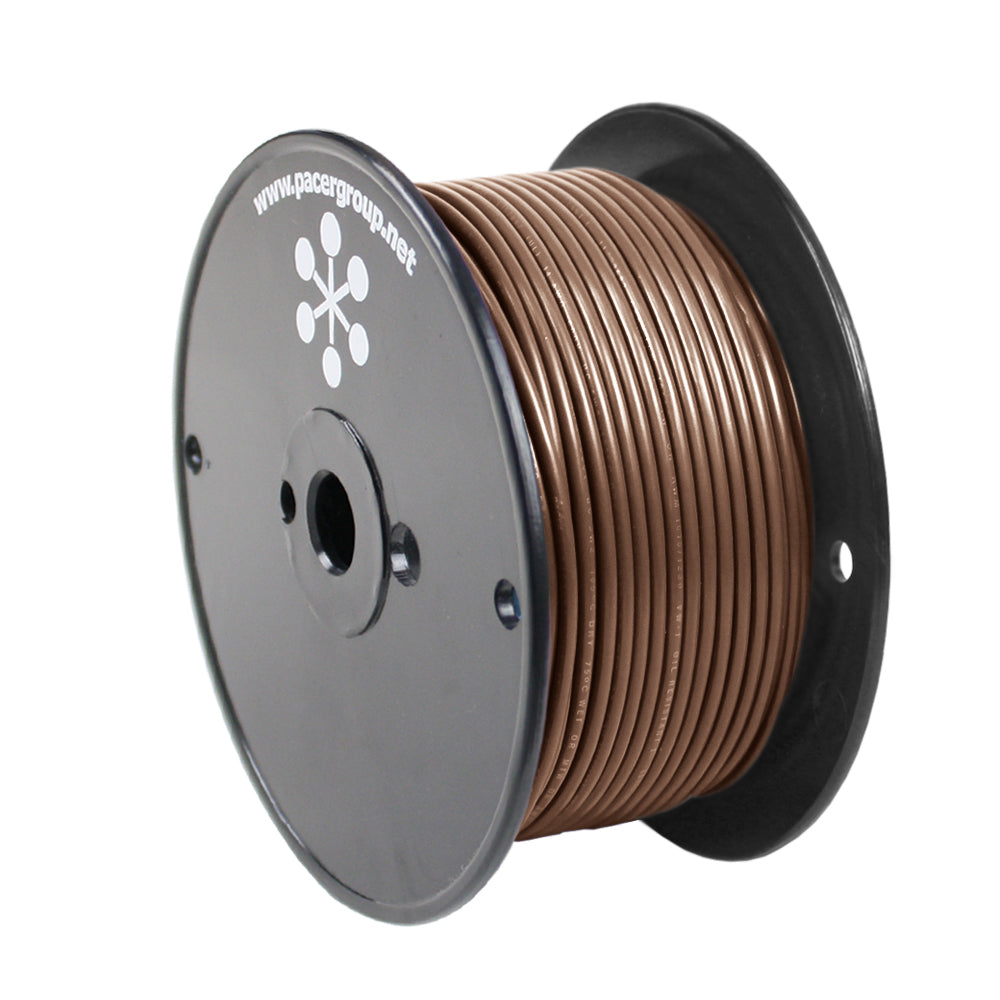 Pacer Brown 18 AWG Primary Wire - 250ft | SendIt Sailing