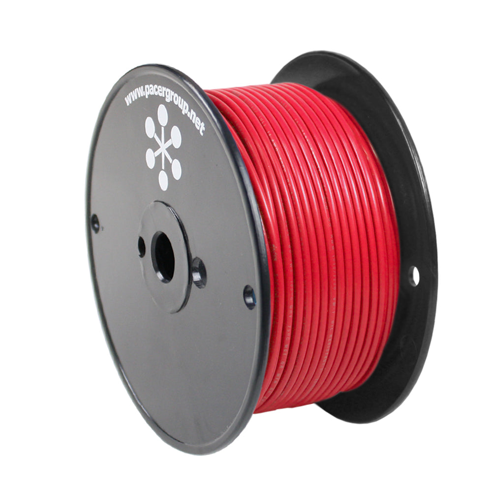 Pacer Red 18 AWG Primary Wire - 250ft | SendIt Sailing