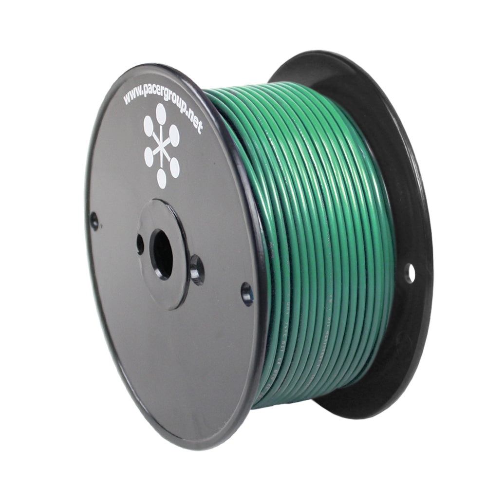 Pacer Green 18 AWG Primary Wire - 250ft | SendIt Sailing