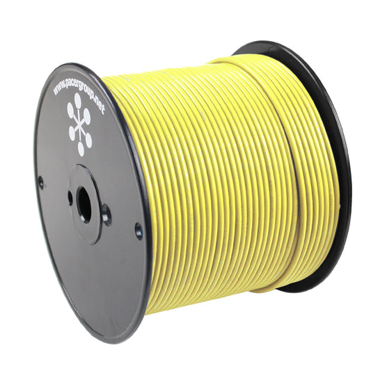 Pacer Yellow 18 AWG Primary Wire - 500ft | SendIt Sailing