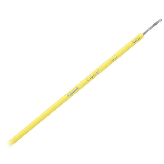 Pacer Yellow 16 AWG Primary Wire - 25ft | SendIt Sailing