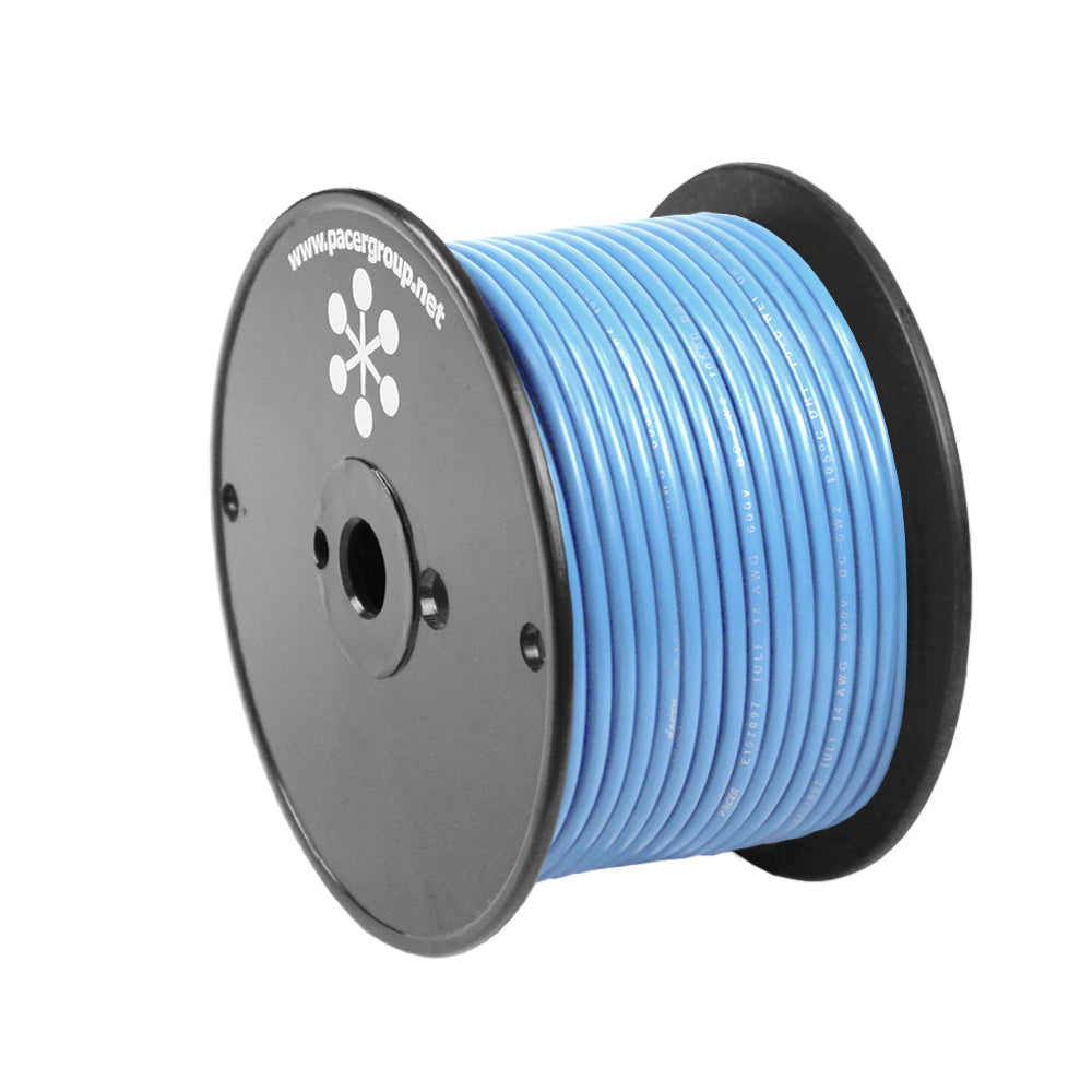 Pacer Light Blue 16 AWG Primary Wire - 100ft | SendIt Sailing