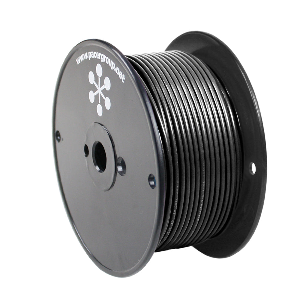 Pacer Black 16 AWG Primary Wire - 250ft | SendIt Sailing