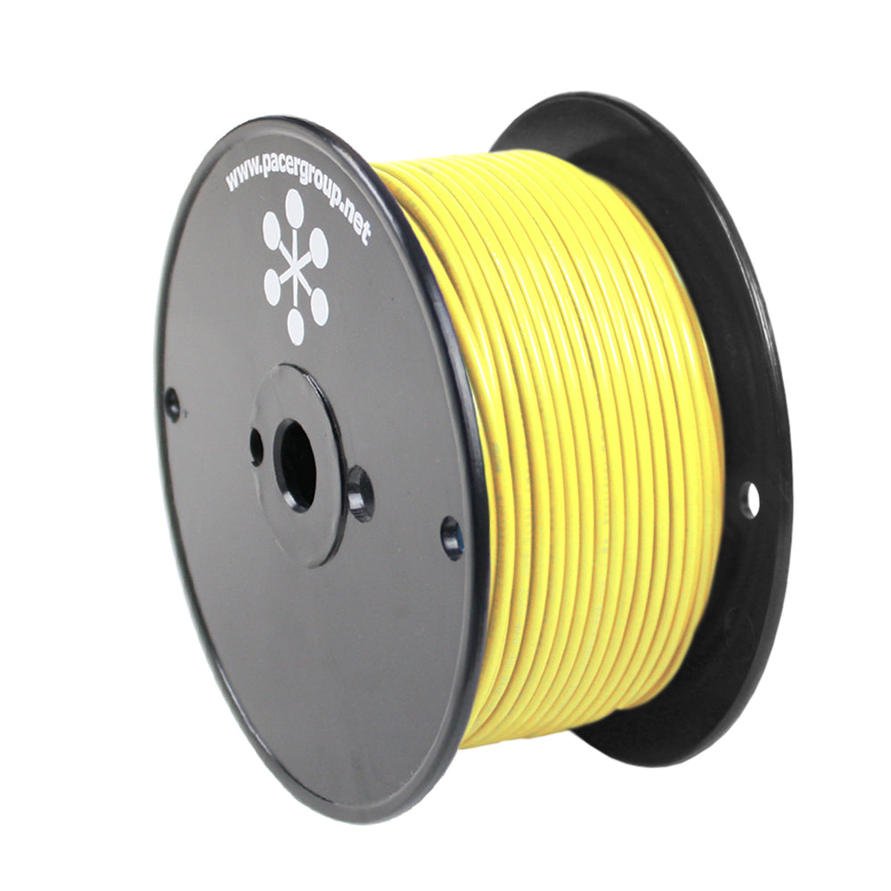 Pacer Yellow 16 AWG Primary Wire - 250ft | SendIt Sailing