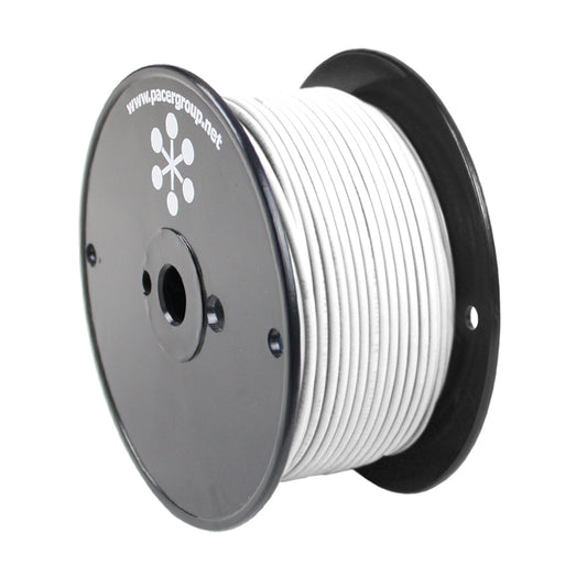 Pacer White 16 AWG Primary Wire - 250ft | SendIt Sailing