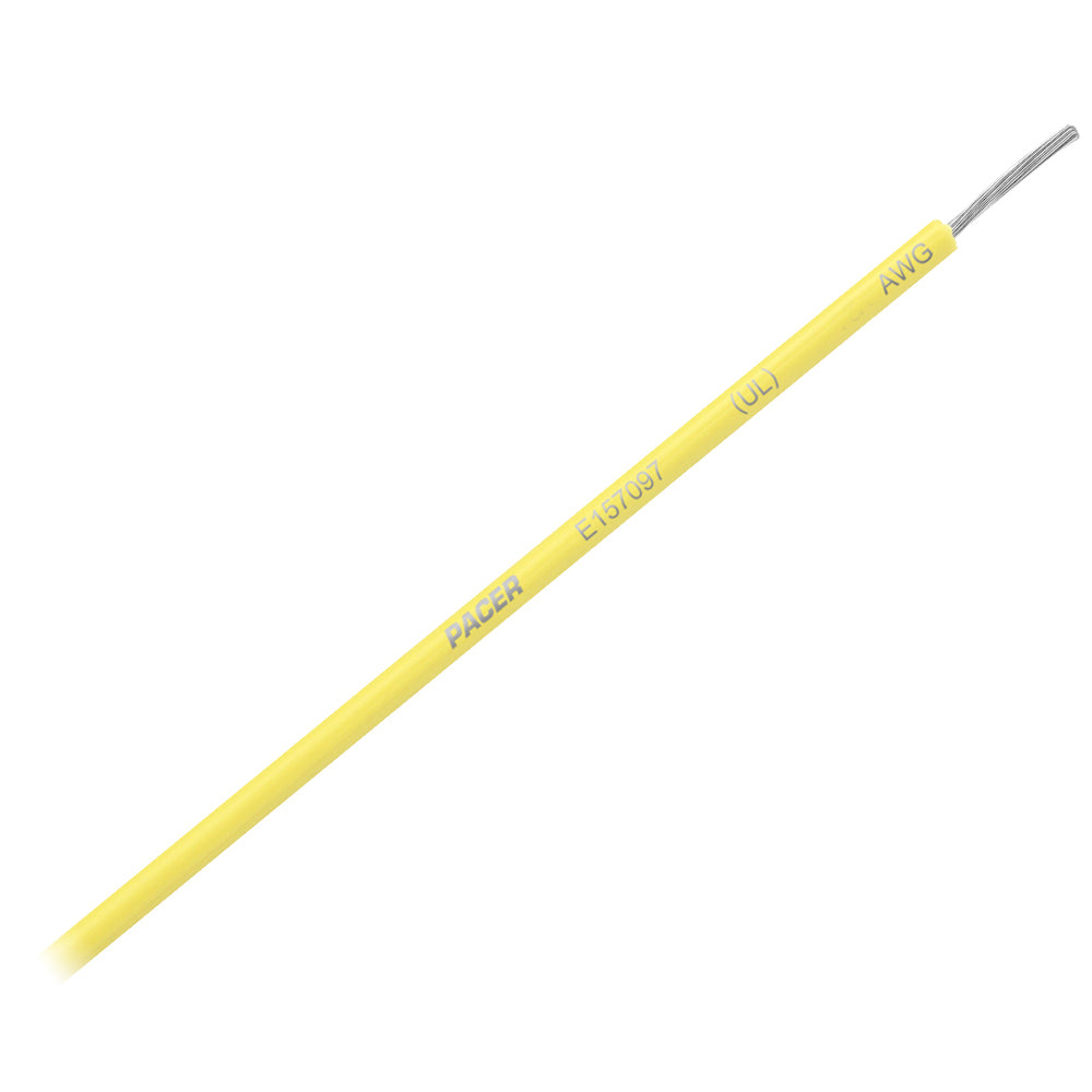 Pacer Yellow 14 AWG Primary Wire - 18ft | SendIt Sailing