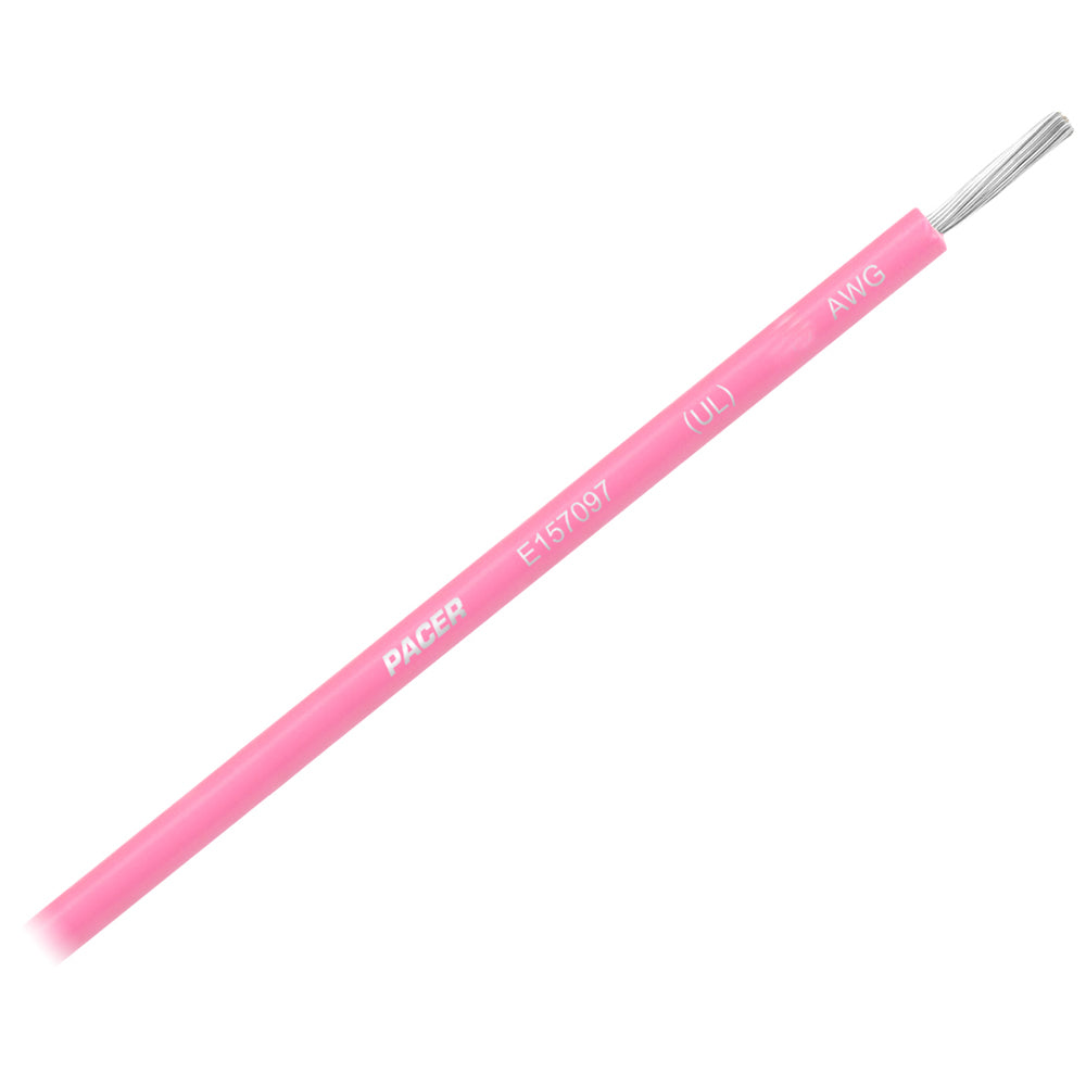 Pacer Pink 14 AWG Primary Wire - 18ft | SendIt Sailing