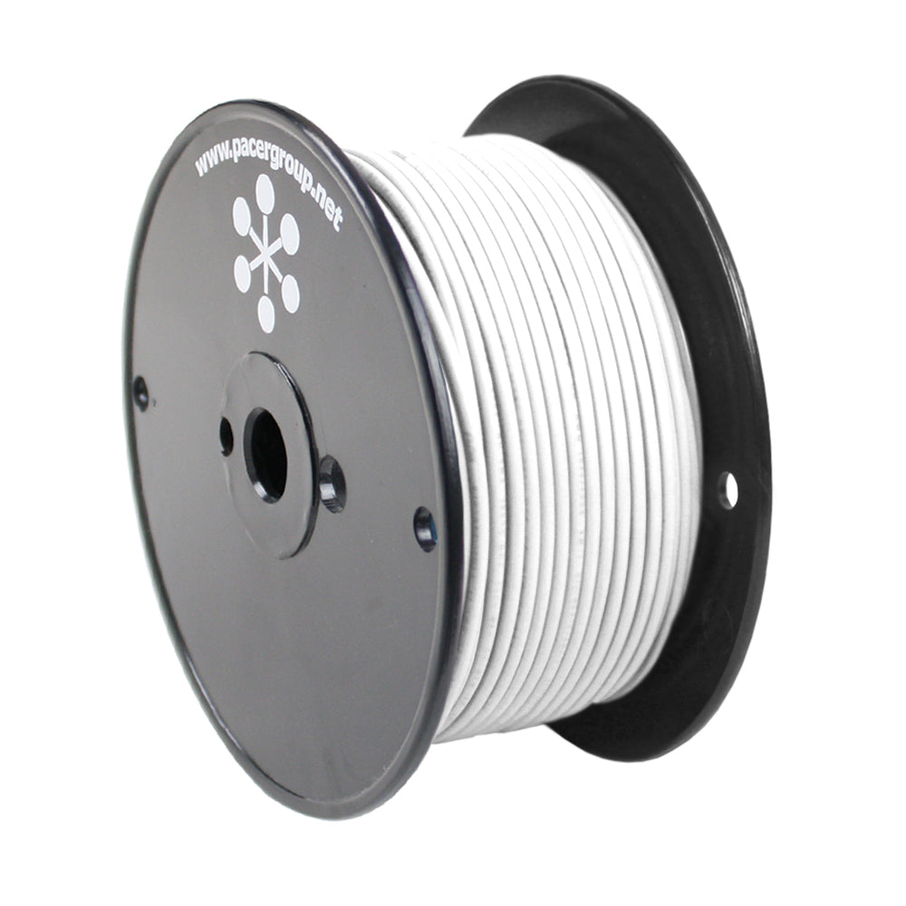 Pacer White 14 AWG Primary Wire - 250ft | SendIt Sailing