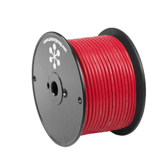 Pacer Red 8 AWG Primary Wire - 100ft | SendIt Sailing