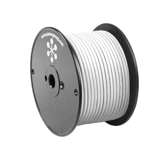 Pacer White 8 AWG Primary Wire - 100ft | SendIt Sailing