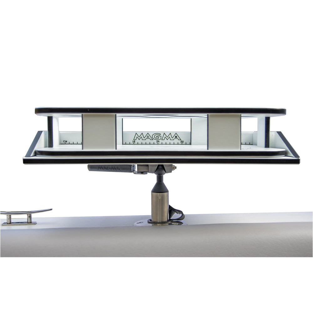 Magma Rectangle Party Table w/Fillet Table and LeveLock Mount | SendIt Sailing