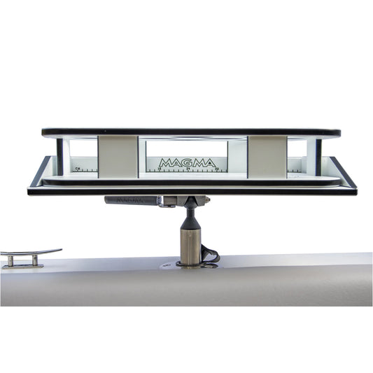 Magma Rectangle Party Table w/Fillet Table and LeveLock Mount | SendIt Sailing