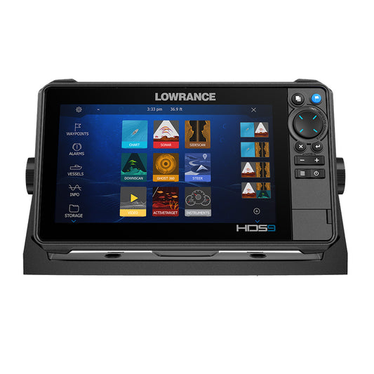 Lowrance HDS PRO 9 - with Preloaded C-MAP DISCOVER OnBoard - No Transducer | SendIt Sailing