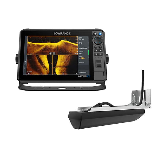 Lowrance HDS PRO 10 - with Preloaded C-MAP DISCOVER OnBoard and Active Imaging HD Transducer | SendIt Sailing