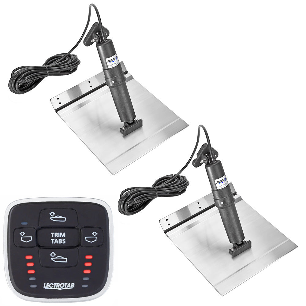 Lectrotab XKA Aluminum Alloy Trim Tab Kit with MLC-1 Control - 12 x 24 | SendIt Sailing