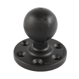 RAM Mount RAM Large Round Plate with 6-Hole Pattern and Ball | SendIt Sailing