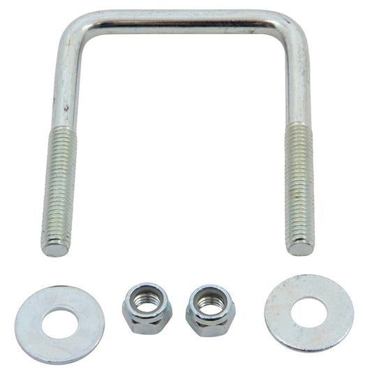 C.E. Smith Zinc U-Bolt 7/16in-14 X 3-1/8in X 4in with Washers and Nuts - Square | SendIt Sailing