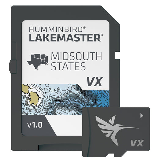 Humminbird LakeMaster VX - Mid-South States | SendIt Sailing