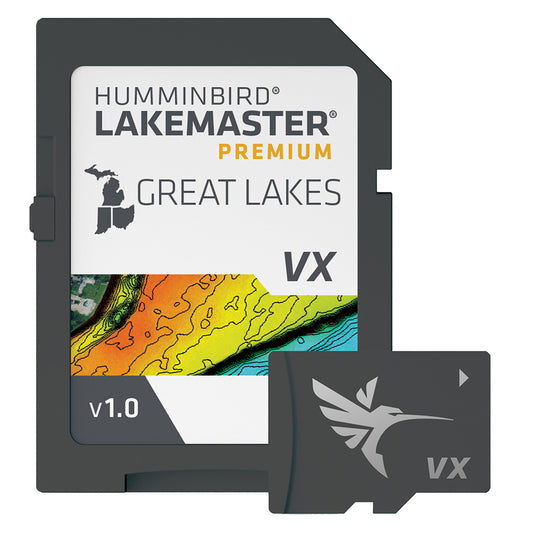 Humminbird LakeMaster VX Premium - Great Lakes | SendIt Sailing