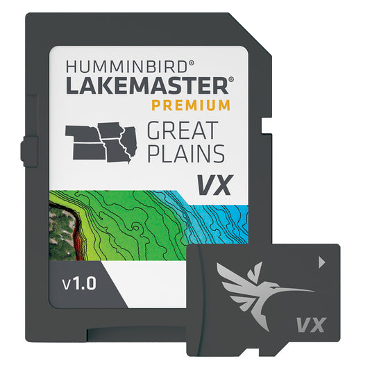 Humminbird LakeMaster VX Premium - Great Plains | SendIt Sailing