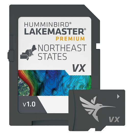 Humminbird LakeMaster VX Premium - Northeast | SendIt Sailing